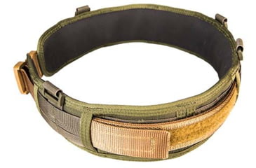 Image of High Speed Gear HSGI Slim Grip Padded Belt Slotted, Small, Olive Drab, 33SPB0OD
