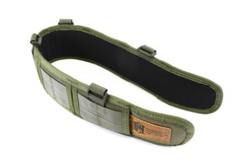 Image of High Speed Gear HSGI Slim Grip Padded Belt Slotted, Small, Olive Drab, 33SPB0OD