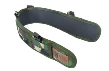Image of High Speed Gear HSGI Slim Grip Padded Belt Slotted, Small, Woodland, 33SPB0WC