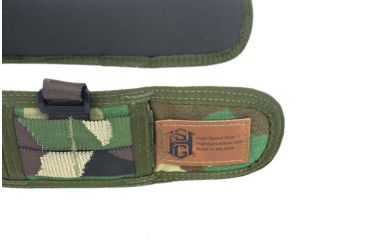 Image of High Speed Gear HSGI Slim Grip Padded Belt Slotted, Small, Woodland, 33SPB0WC