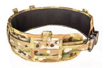 Image of High Speed Gear HSGI Slim Grip Padded Belt Slotted, Small, MultiCam, 33SPB0MC