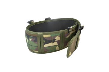 Image of High Speed Gear HSGI Sure Grip Padded Belt Slotted, 35.5in., Woodland, Medium, 33PB01WC