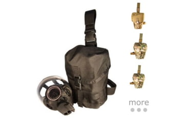 Image of High Speed Gear HSGI V2 Gas Mask Pouch, Black, Coyote Brown, MultiCam, MultiCam BK, Olive Drab, Wolf Gray