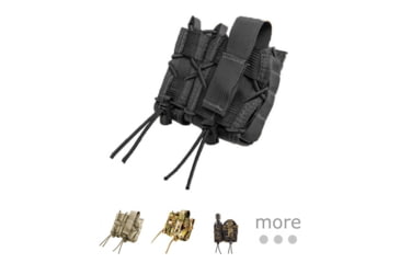 Image of High Speed Gear Leo Taco Belt Mount Pouch, Black, Coyote Brown, MultiCam, MultiCam BK, Olive Drab, Wolf Gray