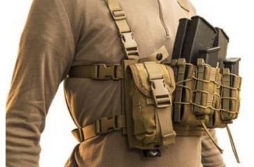 Image of High Speed Gear HSGI Light Chest Rig Platform, Coyote Brown 40CP00CB