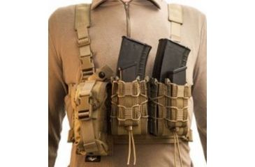 Image of High Speed Gear HSGI Light Chest Rig Platform, Coyote Brown 40CP00CB