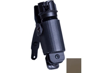 Image of High Speed Gear Uniform Line Oc Spray Pouch, Universal Clip, MK2 Option, Plain, Flat Dark Earth, 42OCM2FD