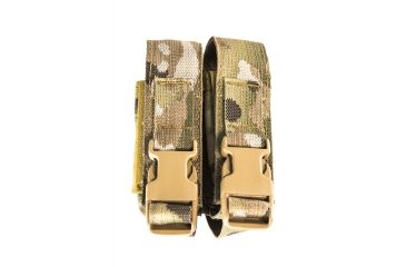 Image of High Speed Gear HSGI Modular Pistol Mag Pouch, Double, MultiCam, 12PM02MC
