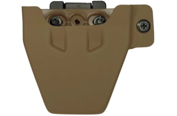 Image of High Speed Gear S&amp;W Hinged Handcuff Pouch, Universal HSG Clips, Coyote Brown, 42DCSHCB