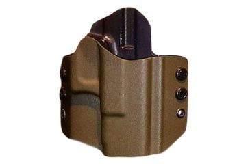 Image of High Speed Gear S&amp;W M&amp;P Full size 9mm,.40,.45,.45 Compact Holster,Matte,Olive Drab,Left, HOSW02OD-L