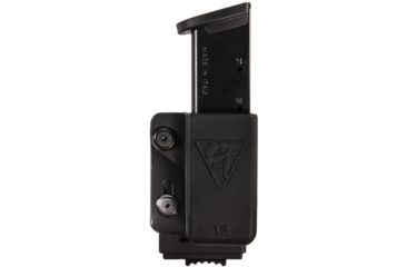 Image of Comp-Tac Single Mag PLM OWB Kydex Pouch, number 12, SIG 229 .40, 320 9/40, M&amp;P 9/40-RSC, Left Hand, Black, C62212000RBKN