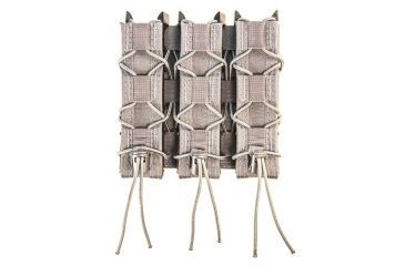 Image of High Speed Gear Triple Extended Pistol TACO Shingle Pistol Magazine Pouch, Wolf Grey, 45EX00WG