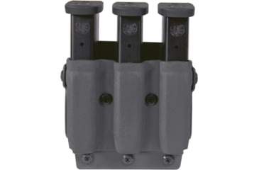 Image of High Speed Gear Triple Mag Pouch, Universal HSG Clips, Sig P320 9mm/.40,S&amp;W M&amp;P 9mm/.40, IWI Masada, Canik TP9SF,SFX, Wolf Gray, 42P203WG