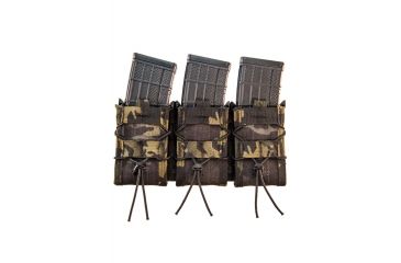 Image of High Speed Gear Triple Taco Shingle Rifle Magazine Pouches, MultiCam Black, 45TA00MB