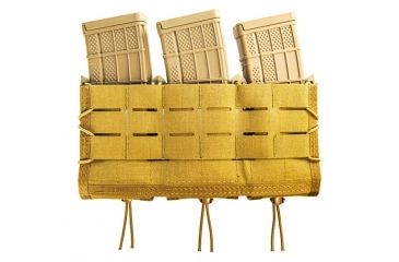 Image of High Speed Gear Triple Taco Shingle Rifle Magazine Pouches, Coyote Brown, 45TA00CB