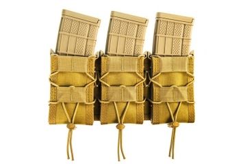 Image of High Speed Gear Triple TACO Shingle Rifle Magazine Pouches, Coyote Brown, 45TA00CB