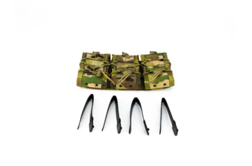 Image of High Speed Gear Triple Taco Shingle Rifle Magazine Pouches, MultiCam, 45TA00MC