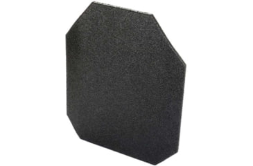 Image of HighCom Armor Guardian AR500 Armor Plate, Shooters Cut, Level III+, Black, 10x12in, AR500-SC-SC-1012-20M