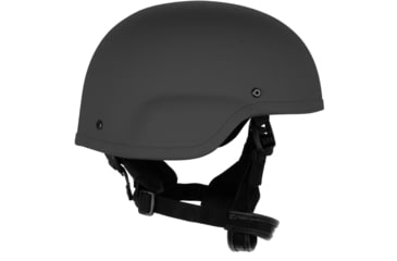 Image of HighCom Armor Striker ACH Advanced Combat Helmet, Standard Cut, Level IIIA, Black, Large, ACH-BK-L