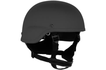 Image of HighCom Armor Striker ACH Advanced Combat Helmet, Standard Cut, Level IIIA, Black, Large, ACH-BK-L