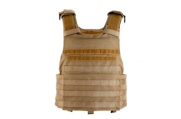 Image of HighCom Armor APC Series Rifle Armor Kit Plate Carrier w/Guardian 3S11 Super Lightweight UHMWPE Plates/10x12 Shooters Cut/10x12 Shooters Cut, Coyote Tan, 2XL, RAK-171281281