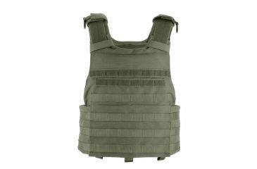 Image of HighCom Armor APC Series Rifle Armor Kit Plate Carrier w/Guardian 3S11 Super Lightweight UHMWPE Plates/10x12 Shooters Cut/10x12 Shooters Cut, OD Green, 2XL, RAK-165281281
