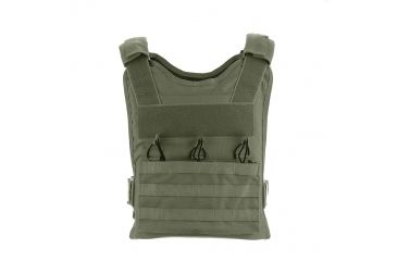 Image of HighCom Armor BPC Series Rifle Armor Kit Plate Carrier w/Guardian AR1000 Steel Plates/10x12 Shooters Cut/10x12 Shooters Cut, OD Green, 2XL, RAK-176314314