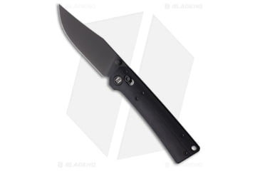 Image of HighTron Pathwright Folding Knife, 3.54in, Sandvik 14C28N, Clip Point Blade, G-10, Black Handle, Black/Black, 8.07 inch, BHQ-209723