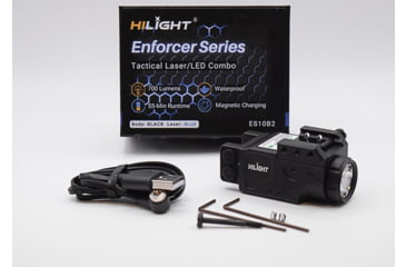 Image of Hilight Enforcer Series Blue Laser Sight, SIG Sauer P226, Springfield Armory XD-S, Glock 19, SIG Sauer P320, Glock 17, Glock 34, Smith &amp; Wesson M&amp;P M2.0, Springfield Armory XD-M, Black, ES10B2