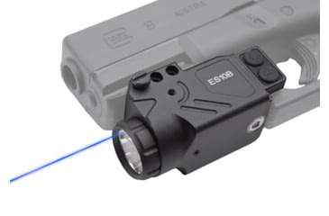 Image of Hilight Enforcer Series Blue Laser Sight, SIG Sauer P226, Springfield Armory XD-S, Glock 19, SIG Sauer P320, Glock 17, Glock 34, Smith &amp; Wesson M&amp;P M2.0, Springfield Armory XD-M, Black, ES10B2