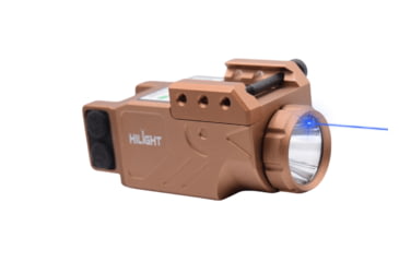 Image of Hilight Enforcer Series Blue Laser Sight, SIG Sauer P226, Springfield Armory XD-S, Glock 19, SIG Sauer P320, Glock 17, Glock 34, Smith &amp; Wesson M&amp;P M2.0, Springfield Armory XD-M, Tan, ES10B2 Tan