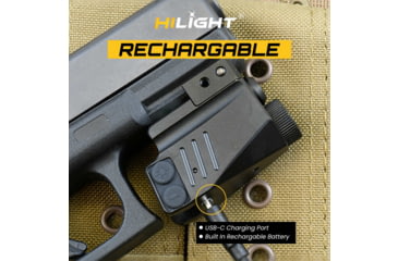 Image of Hilight Maverick Series Blue Laser Sight, SIG Sauer P226, Springfield Armory XD-S, Glock 19, SIG Sauer P320, Glock 17, Glock 34, Smith &amp; Wesson M&amp;P M2.0, Springfield Armory XD-M, Black, MV3BL