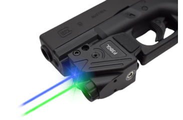 Image of Hilight Peak Performance Blue/Green Laser Sight, Glock 17, Glock 19, Black, P3BGL