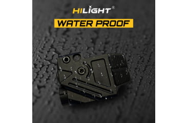 Image of Hilight Peak Performance Purple/Cyan Laser Sight, Glock 17, Glock 19, Black, P3PCL