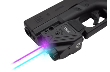 Image of Hilight Peak Performance Purple/Cyan Laser Sight, Glock 17, Glock 19, Black, P3PCL