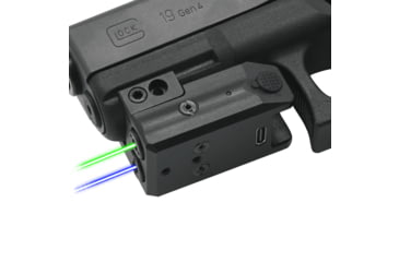 Image of Hilight Performance Series Dual Blue/Green Laser Sight, G 17, SIG Sauer P226, Springfield Armory XD-S, SIG Sauer P320, G 34, S&amp;W M&amp;P M2.0, Springfield Armory XD-M, G 19, Black, P3BG