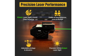 Image of Hilight Power Series Single Green Laser Sight
