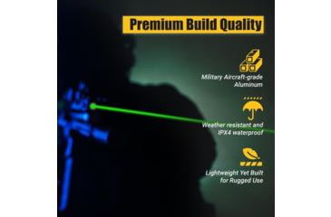 Image of Hilight Power Series Single Green Laser Sight