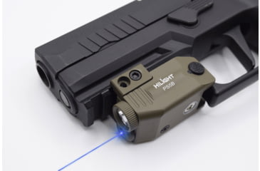 Image of Hilight Primal Series Blue Laser Sight, Glock 17, Glock 19, 500 Lumens, Olive Drab Green, PS5B2 ODG