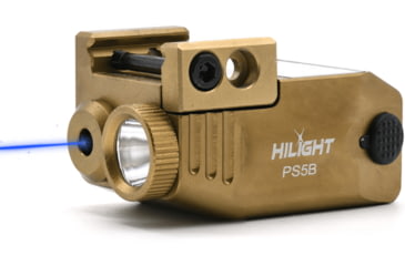 Image of Hilight Primal Series Blue Laser Sight, Glock 17, Glock 19, 500 Lumens, Tan, PS5B2 Tan