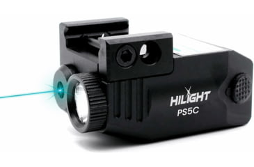 Image of Hilight Primal Series Cyan Laser Sight, Glock 17, Glock 19, Black, PS5C