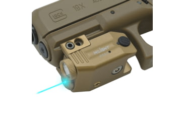 Image of Hilight Primal Series Cyan Laser Sight, Glock 17, Glock 19, Tan, PS5C Tan