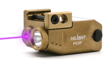 Image of Hilight Primal Series Purple Laser Sight, Glock 17, Glock 19, Tan, PS5P Tan