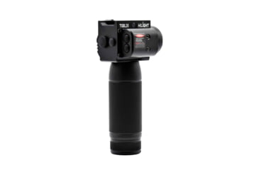 Image of Hilight Tactical Weaver Grip 1000 Lumens Weapon Light w/Dual Laser, Lithium Metal/CR123A, TGBL20