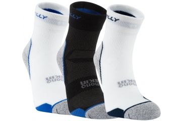 Image of Hilly Supreme 1/4 Crew Irregular Sock - Men's-Assorted-Large