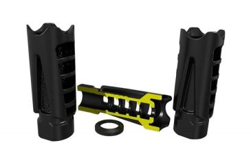 Image of Hiperfire Hipercomp 556CQ, Muzzle Compensator, 5.56mm, 1/2-28, w/crush washer HPT 556CQ