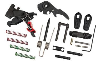 Image of HIPERFIRE HIPERTOUCH Competition AR-15/10 Trigger Assembly Kit w/ HIPERSWITCH Safety Selector, Black, HPTC HPSBLK