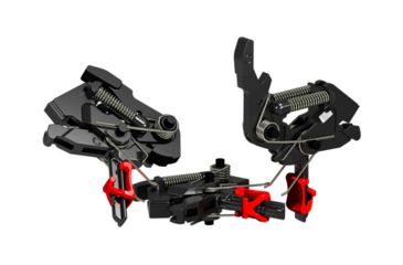 Image of HIPERFIRE HIPERTOUCH Competition AR-15/10 Trigger Assembly Kit w/ HIPERSWITCH Safety Selector, Red, HPTC HPSRED