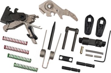 Image of HIPERFIRE HIPERTOUCH ECLipse AR-15/10 Trigger Assembly Kit w/ HIPERSWITCH Safety Selector, Black, HPTECL HPSBLK