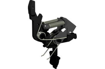 Image of HIPERFIRE Xtreme 2 Stage Mod-3 Trigger Assembly, AR-10/15/9/ SIG Sauer MPX, 3.5 - 4.5 lb Pull, Flat, H&amp;M BLACKNITRIDE+, Black, X2SM3